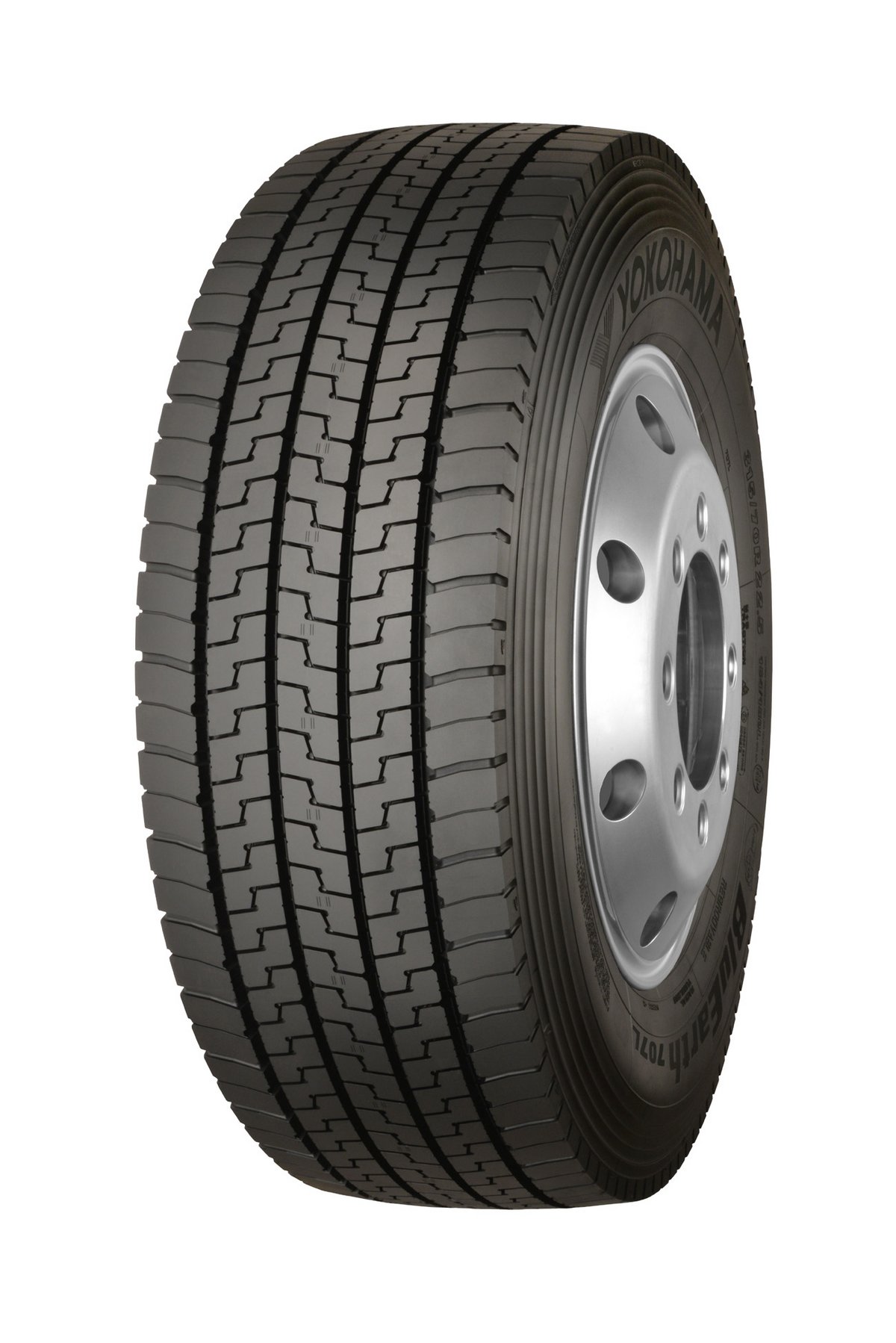 315/70 R 22,5  YOKOHAMA BluEarth 707L  húzó