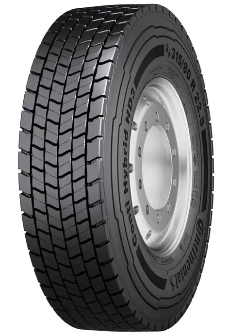 295/80 R 22,5  CONTINENTAL HYBRID HD3    húzó